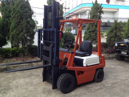 รถยกฟอร์ลิฟท์ TOYOTA FG 15 V รถยกฟอร์ลิฟท์ TOYOTA FG 15 V