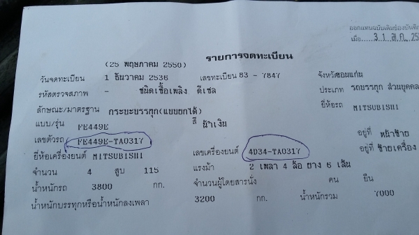ขายหกล้อดั้มพ์ MITSU-FE449E-CANTER-4D34-115HP เอฟหลัง เกียร์ร็อกกี้ เพาเวอร์ คัสซีสวยสภาพพร้อมใช้