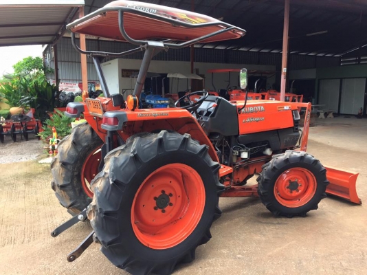 ขายรถไถKubota L4508DI (4WD) พร้อมใบมีดหน้าและผานพรวน รถพร้อมใช้งาน