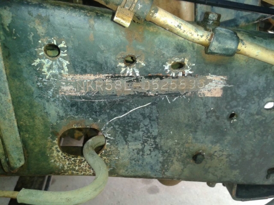 ISUZU NKR58L 110 แรง 4BE1 เกียร์สั้นหัวยกได้ มาลัยเพาเวอร์