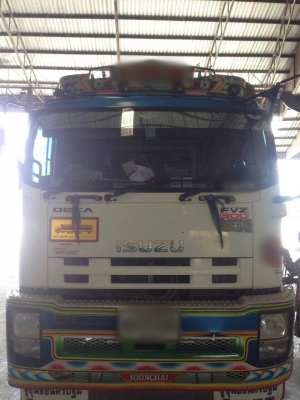 ขายรถพ่วง 18 ล้อ แม่-ลูก กระบะเนียมคอกเกษตรดั้ม อู่.ซุ่นชัย ISUZU 300 แรง เดิมๆสวยๆมี 4 พ่วง ราคา2350000 สนใจโทรจองด่วน