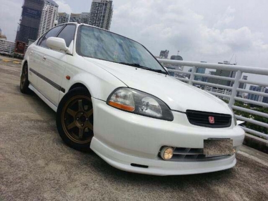 ขออนุญาติขาย HONDA CIVIC EK 1.6 ตาโต สีขาวมุก สภาพสวย โอนให้ฟรีครับ