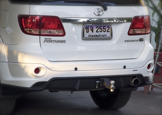 ชุดลากติดท้ายรพ ฟอจูนเนอร์ กับ ปาเจโร่สปอรต์