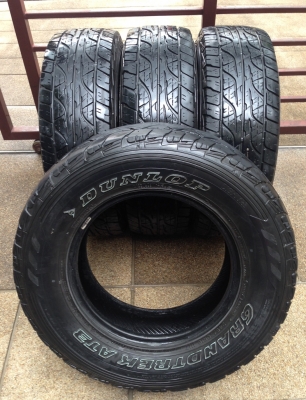 ยาง Dunlop 245 70 16 ปี12 ดอกเยอะ ราคาไม่แพง