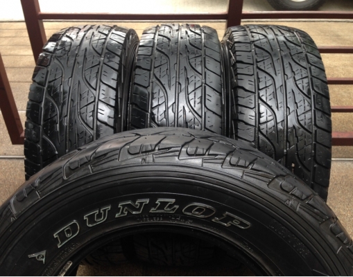 ยาง Dunlop 245 70 16 ปี12 ดอกเยอะ ราคาไม่แพง