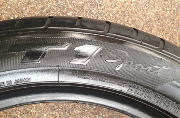 ยาง Toyo T1Sport 235 50 18 ปี12 ดอกเยอะ พร้อมใช้