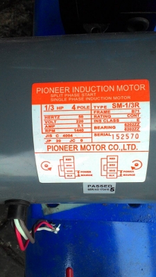 ขายปั๊มลม 1 เครื่อง tel.081-427-3941