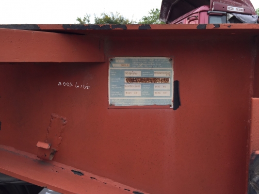 ขายหางก้างบรรทุกตู้20ฟุต