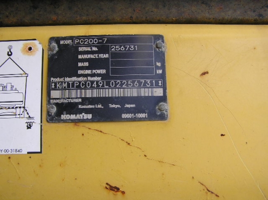 PC200-7 สภาพดี เก่านอกญี่ปุ่น