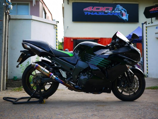 ขาย Kawasaki zx14 ปี 2008 พร้อมทะเบียนแท้ สภาพหล่อๆ - เครื่องสดมากๆ
