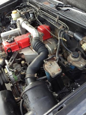 ขาย NISSAN  BIGM ฝาเเดง  ปี 1991 เครื่องดี ช่วงล่างดี  สีสวย