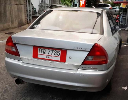 Mitsubishi lancer 1.5 ปี 98 เกียร์ธรรมดา ไม่ติดแก๊ส ขับดีมาก พร้อมใช้เลย