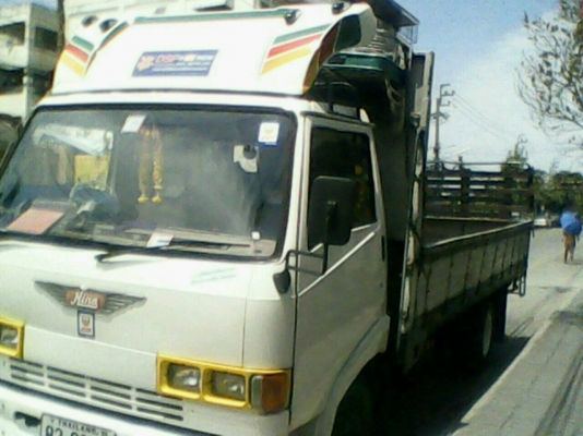 หกล้อ  HINO FB117แรง  ลูกค้ารับรถกลับบ้านเรียบร้อยแล้วเจ้าเก่าปีที่แล้วก็ได้มาซื้อรถเกียว1คันกับทีมงาน มอส ขอบคุณมาครับ ผู้บ่าวสกล