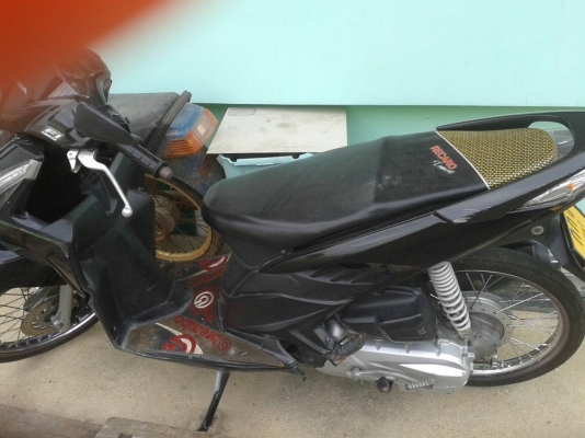 HONDA CLICK สีดำ ปี08 เอกสารโอนลอยแล้ว tel.081-427-3941