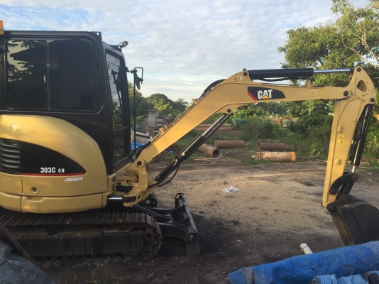 ขายแบคโฮCAT303CCRทำสีใหม่ มีแอร์ สภาพเดิมๆ ขายแบคโฮCAT303CCRทำสีใหม่ มีแอร์ สภาพเดิมๆ