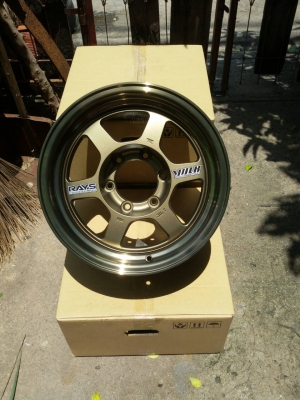 ล้อ TE37 ขอบ 16 กว้าง 8 นิ้ว ชุดล่ะ 11,000