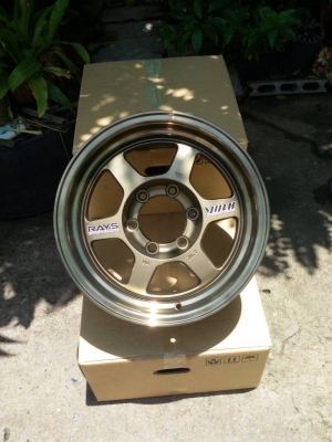 ล้อ TE37 ขอบ 16 กว้าง 8 นิ้ว ชุดล่ะ 11,000