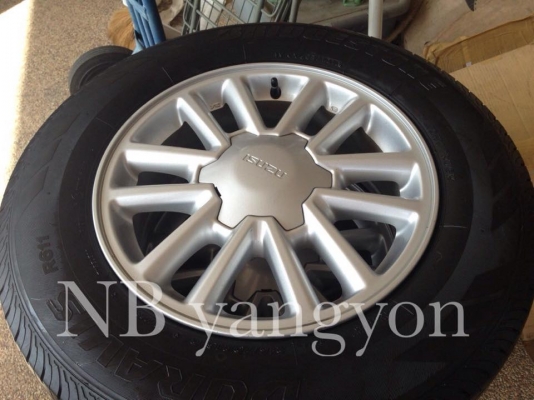 ล้อแม็ก Isuzu dmax all new vcross ขอบ16 พร้อมยาง 215-70-16