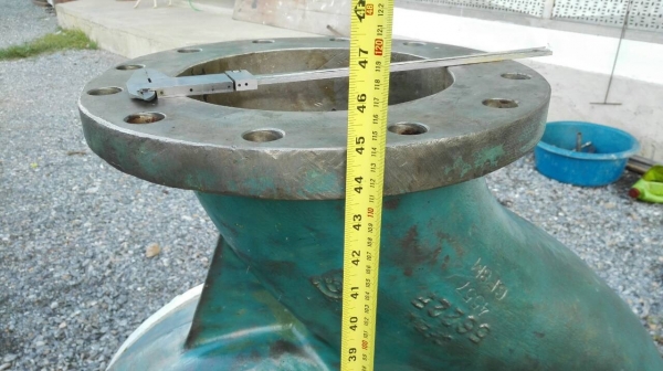 ****************ขายแล้วครับ****************ปั้มหอยโข่งสแตนเลส เข้า 12" ออก 10" สภาพสวย โทร 089-2499-123 นครปฐม!!