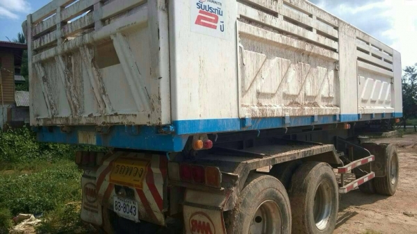 ขายรถสิบล้อดั้ม3มิตรแม่ลูกHINOMAGAเครือง344แรงม้าปี54