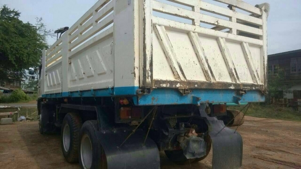 ขายรถสิบล้อดั้ม3มิตรแม่ลูกHINOMAGAเครือง344แรงม้าปี54