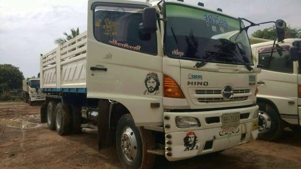 ขายรถสิบล้อดั้ม3มิตรแม่ลูกHINOMAGAเครือง344แรงม้าปี54