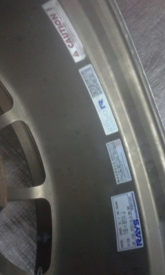 ขายล้อญี่ปุ่นCE28แท้ ทองไหม้3วงขอบ18/5รู114.3กว้างกว้าง8.5off30