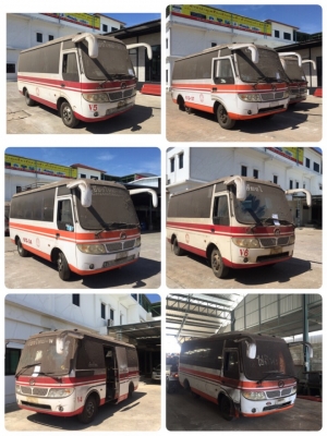 รถบัสแอร์ 18 ที่นั่ง /ยาว6เมตร ขายเหมารวม9คัน ต่อรองราคาได้