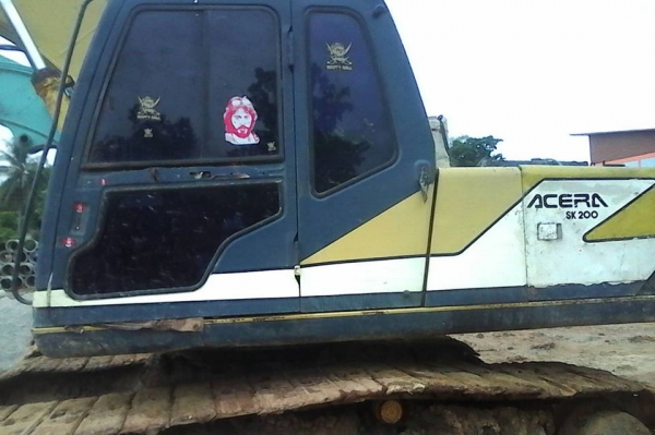 รถแบคโฮ KOBELCO SK200 M3 ไฟฟ้าครบ มีทะเบียนพร้อมโอน