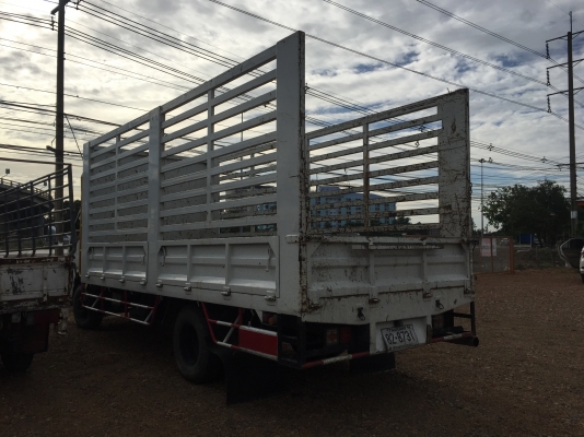 ขาย6ล้อคอกสูง ISUZU NQR 145 แรงม้า /ปี50 กระบะยาว 5.5 เมตร