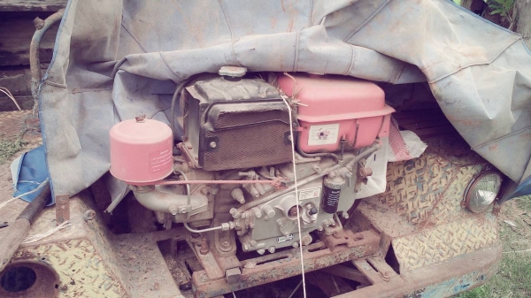 ขายอีแต๋น เครื่องคูโบต้า11แรง พร้อมใช้งาน