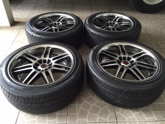 ล้อ Weds Bvillens TT7R แท้ 5x114.3 17 นิ้ว กว้าง 8,9 มือสองญี่ปุ่น สภาพสวย