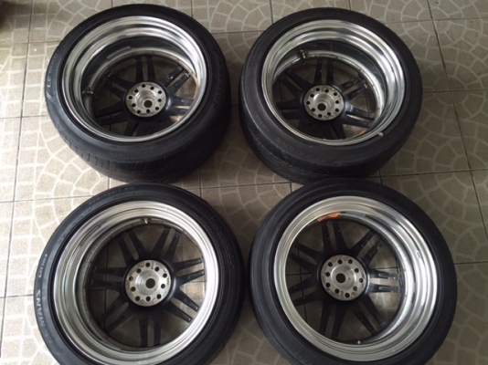 ล้อ Weds Bvillens TT7R แท้ 5x114.3 17 นิ้ว กว้าง 8,9 มือสองญี่ปุ่น สภาพสวย
