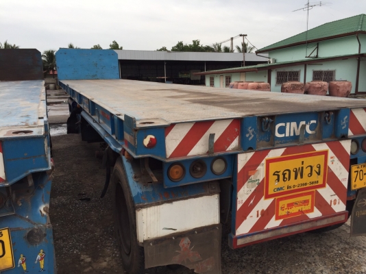 หางพื่้นเรียบ 3 เพลา 12 เมตร มี 10 หาง หางพื่้นเรียบ 3 เพลา 12 เมตร มี 10 หาง