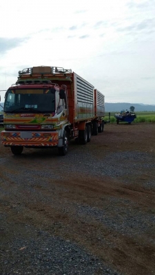 เจ้าของฝากขาย รถ ISUZU DECA 320 พ่วงคอกเกษตร กะบะมิเนียม รถสววยพร้อมใช้งาน