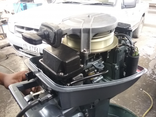 เครื่องเรือ yamaha 8hp หางสั้น เครื่องเรือ yamaha 8hp หางสั้น