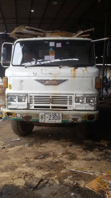 รถหกล้อ HINO กระบะท้ายลาด มีเกียร์สโลว์ รถพร้อมใช้งาน