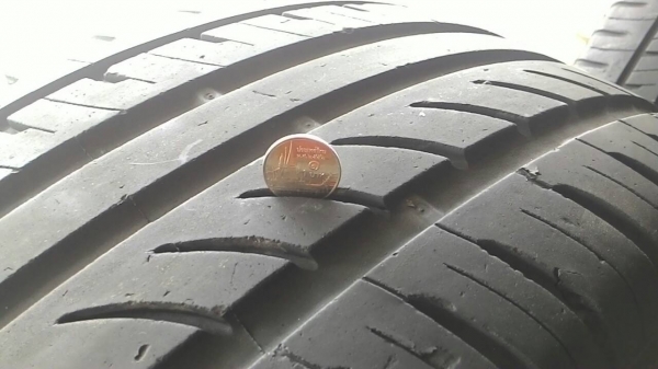 ล้อพร้อมยางขอบ 18"สีทองก้านยก