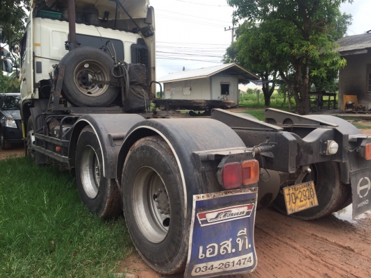 ขายด่วนครับ หัวลาก HINO 330  ปี 51 พร้อม หางพื้นเรียบ 3 เพลา ST รถสวยครับ พร้อมใช้งาน เลยครับ