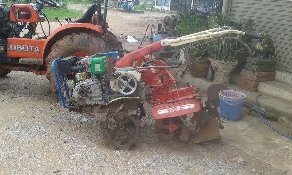 ขายรถไถแถกร่อง เครื่องโซล่า