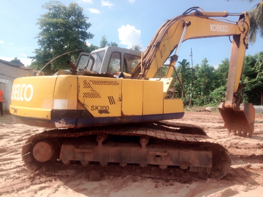 KOBELCO SK 200 MARK 3 เก๋งเทาแท้ ซีเรียล 16773 เครื่องดี ปั๊มเดิม สภาพพร้อมใช้ ช่วงล่างดี เอกสารเล่มทะเบียนครับ KOBELCO SK 200 MARK 3 เก๋งเทาแท้ ซีเรียล 16773 เครื่องดี ปั๊มเดิม สภาพพร้อมใช้ ช่วงล่างดี เอกสารเล่มทะเบียนครับ