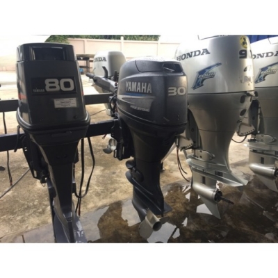 ขายเครื่องยนต์เรือมือสอง Yamaha 30แรงม้า 4จังหวะ จากประเทศญี่ปุ่น