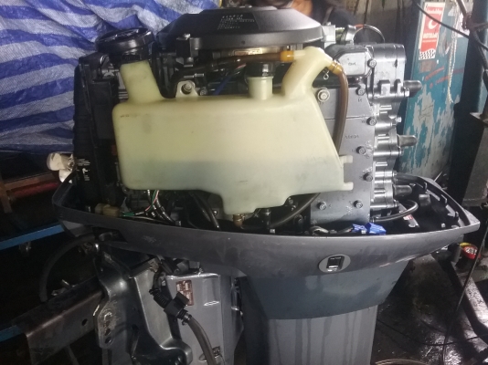 เครื่องเรือ yamaha 50hp สองจังหวะเก่าญี่ปุ่น