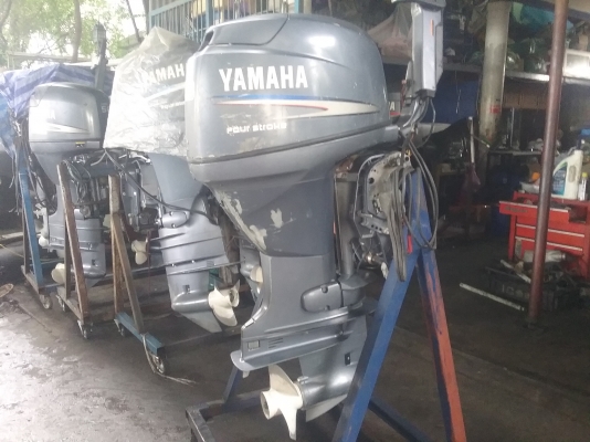 เครื่องเรือ yamaha 30hp fourstroke มือสองจากญี่ปุ่น