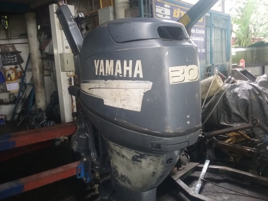 เครื่องเรือ yamaha 30hp fourstroke มือสองจากญี่ปุ่น