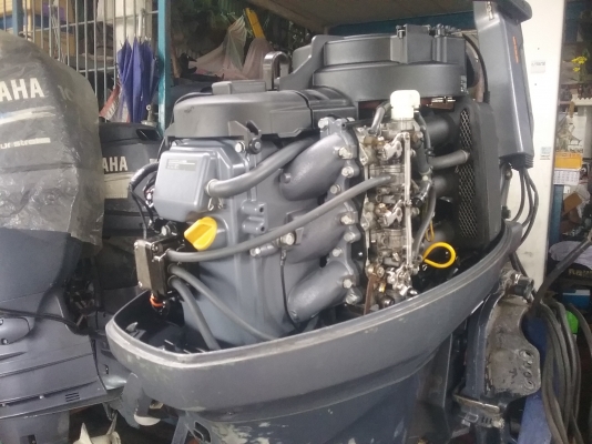 เครื่องเรือ yamaha 30hp fourstroke มือสองจากญี่ปุ่น