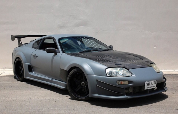 ขาย TOYOTA SUPRA ปี1994 เกียร์AUTO ชุดแต่ง WIDEBODY ทั้งคัน สีฟ้า แต่Wrap สีเทาLambo ขาย TOYOTA SUPRA ปี1994 เกียร์AUTO ชุดแต่ง WIDEBODY ทั้งคัน สีฟ้า แต่Wrap สีเทาLambo