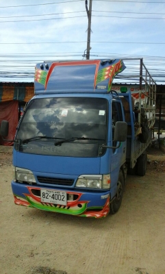 6ลัอกระบะคาโก้ 130แรง.Isuzu NKR71LY52Y-7100559 เครื่อง4HG1 รถสวย ปี2545