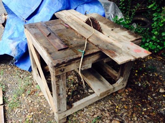 เครื่องเลื่อยไม้พร้อมมอร์เตอร์