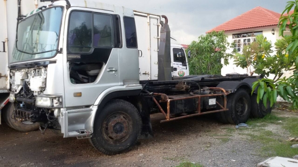 HINOโปรเฟีย.2เพลา-เครื่องP11C.320.รถฮุตสิฟสภาพสวย.ราคา690,000..